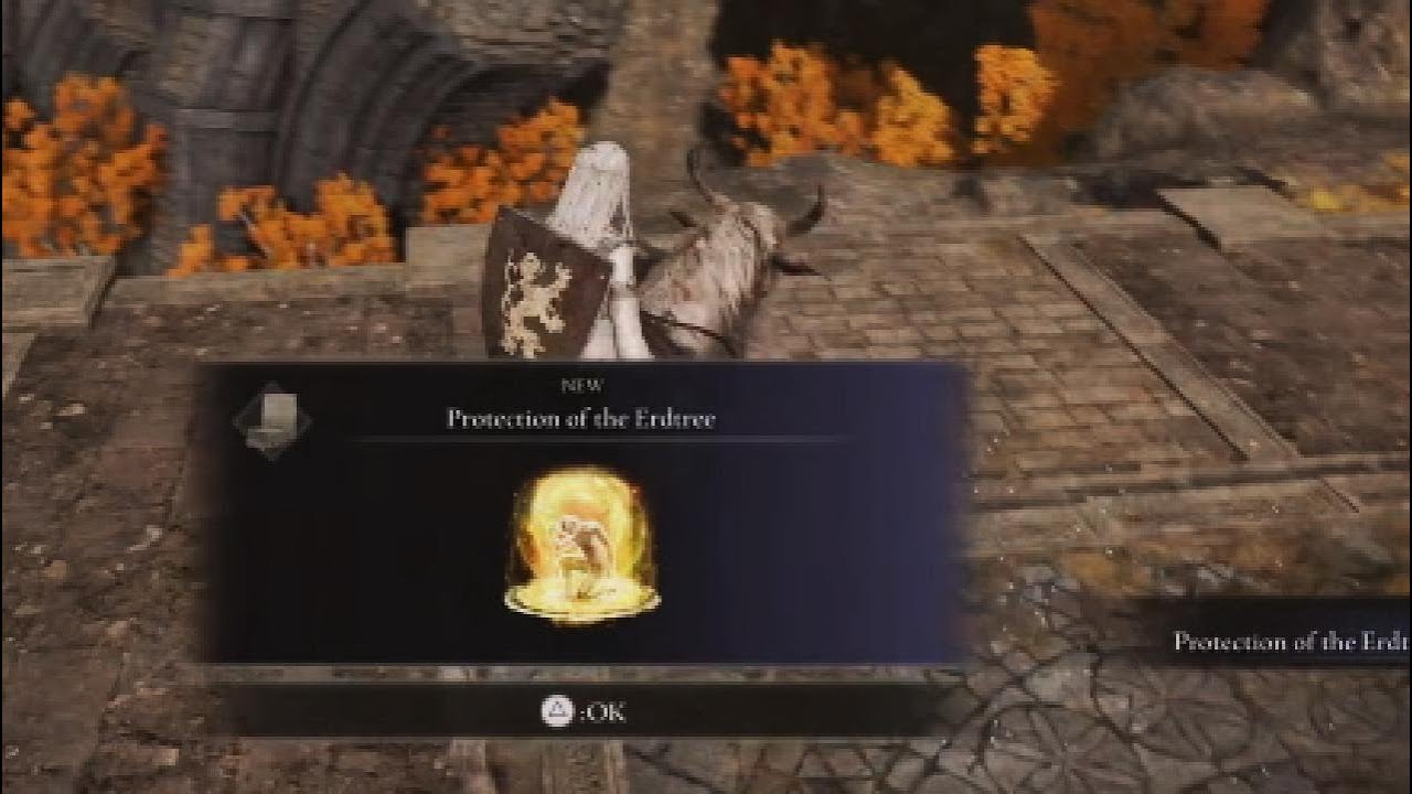 Elden Ring Protection of the Erdtree Spell Location East Altus Plateau