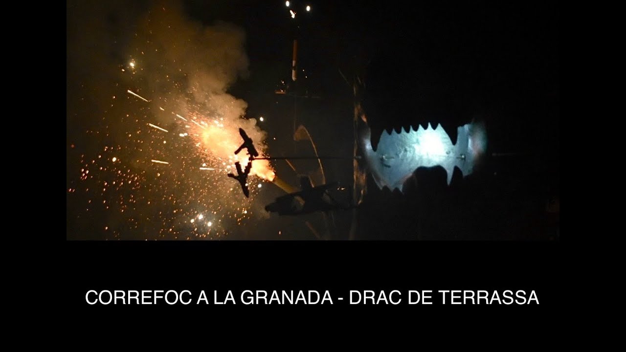 CORREFOC A LA GRANADA — DRAC DE TERRASSA