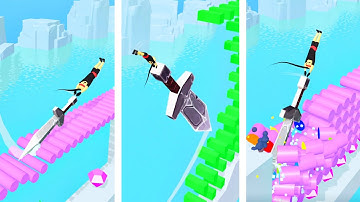 Rolly Slice 🔪⚔️🪓 Very Satisfying And Relaxing ASMR Slicing Game Perfect!