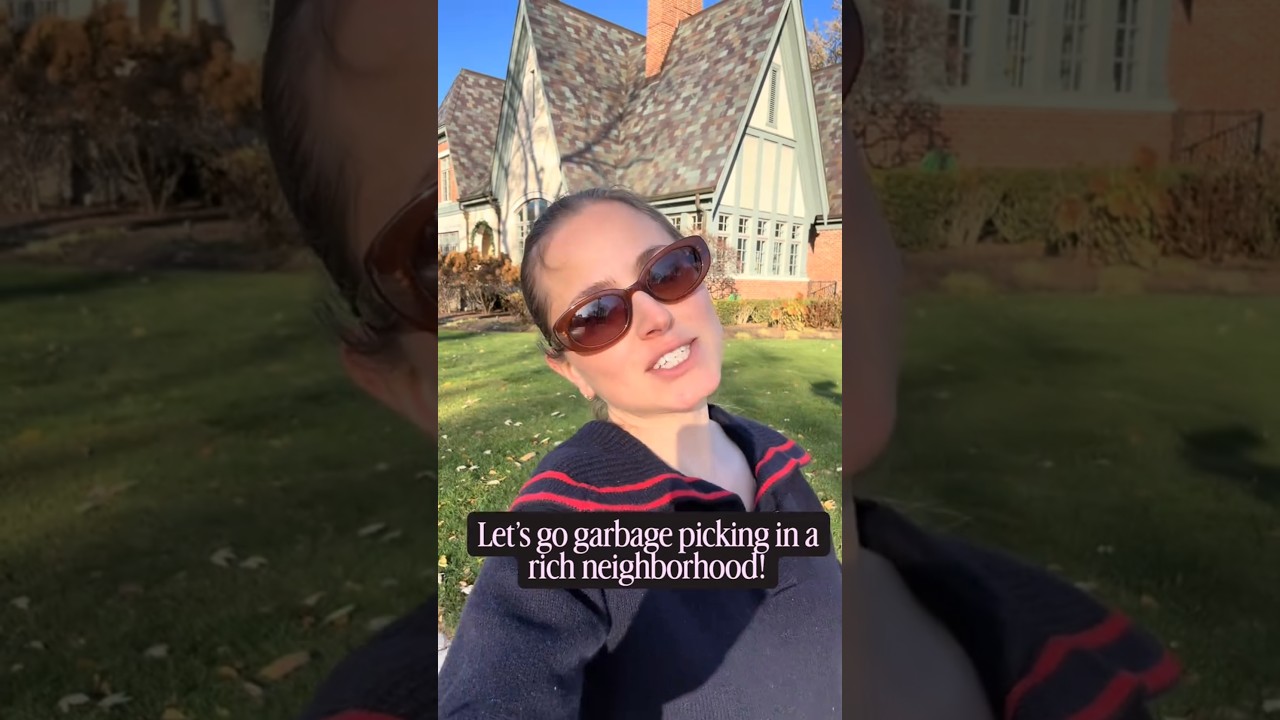 Garbage picking, rehoming secondhand treasures, and only buying from .. #garbagepicking #viral