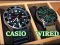 【腕時計ウォッチング】CASIO MDV-106-1AV/WIRED AGAT430 【お手頃クオーツ腕時計 カシオ ダイバー ワイアード クロノグラフ】