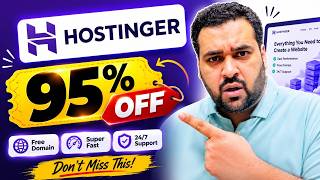 Hostinger 2026 : Get 95% Discount Coupon Code Deal 🔥