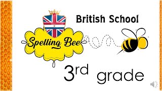 3rd Grade Spelling Bee Medium Words