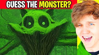 IMPOSSIBLE Guess The Monster CHALLENGE!? (POPPY PLAYTIME CHAPTER 3, SMILING CRITTERS \& MORE!)