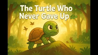 The Turtle Who Never Gave Up 🐢 | Short Story for Bedtime