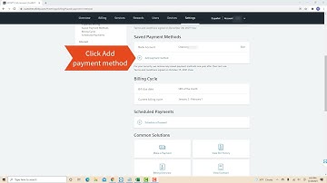 How to add a new credit card in Xfinity