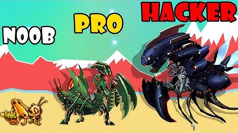 NOOB vs PRO vs HACKER - Insect Evolution Part 592 | Satisfying Games (Android,iOS)