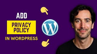 How To Add Privacy Policy In WordPress (FAST Method)
