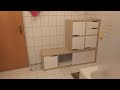 DIY closet for cat litter box - Ikea Kallax hack