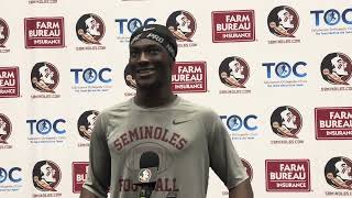 FSU Football: RB Ousmane Kromah talks improvement, goal to remain on the field, competition with LBs