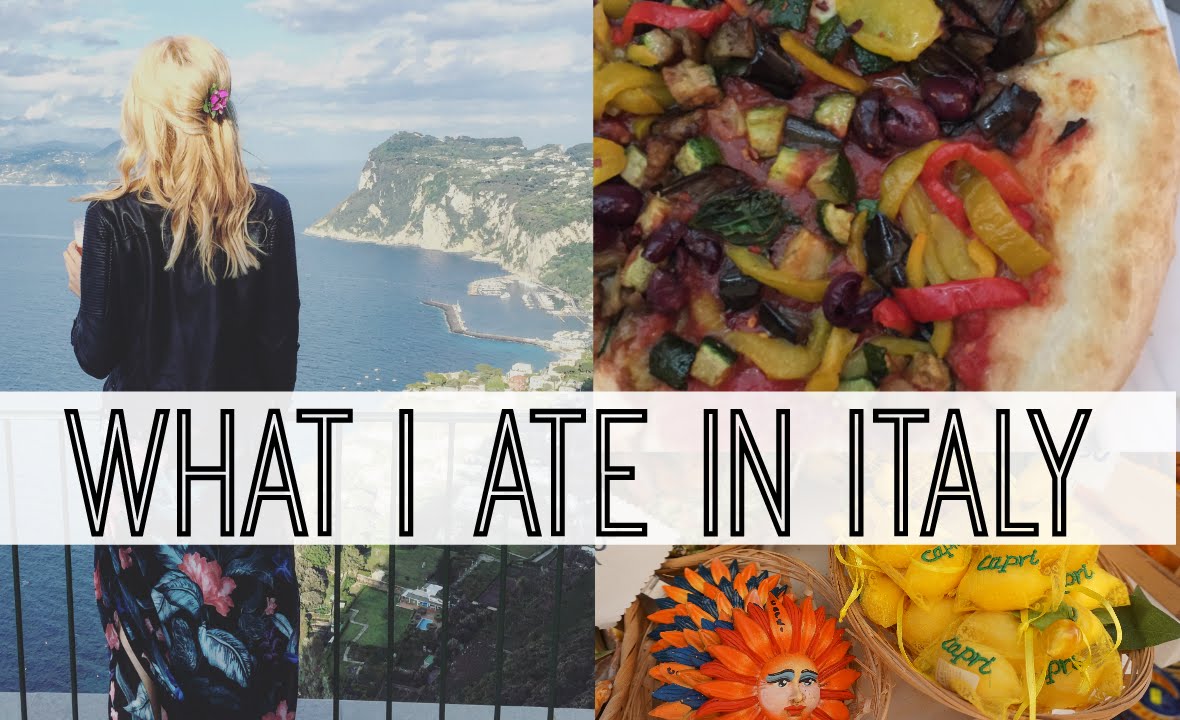 Vlogging in Capri! What I Ate in Italy and Easy Vegan Travel Tips |