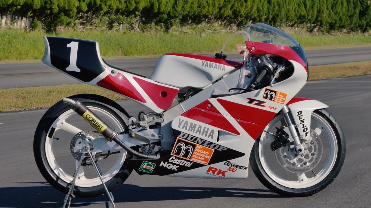 バイク TZ125 2022年 歴史車両走行会 TZ125 - YouTube