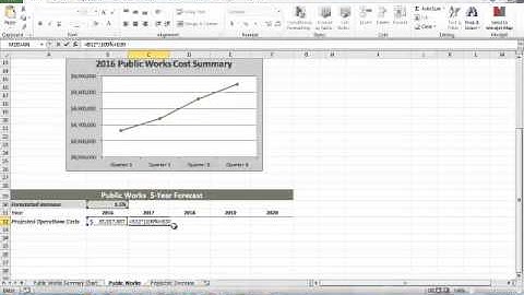 Excel Chapter 3 Value After Increase