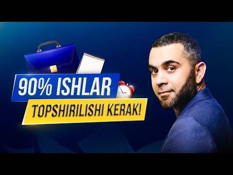 Video: Ishlarni Qanday Boshqarish Kerak