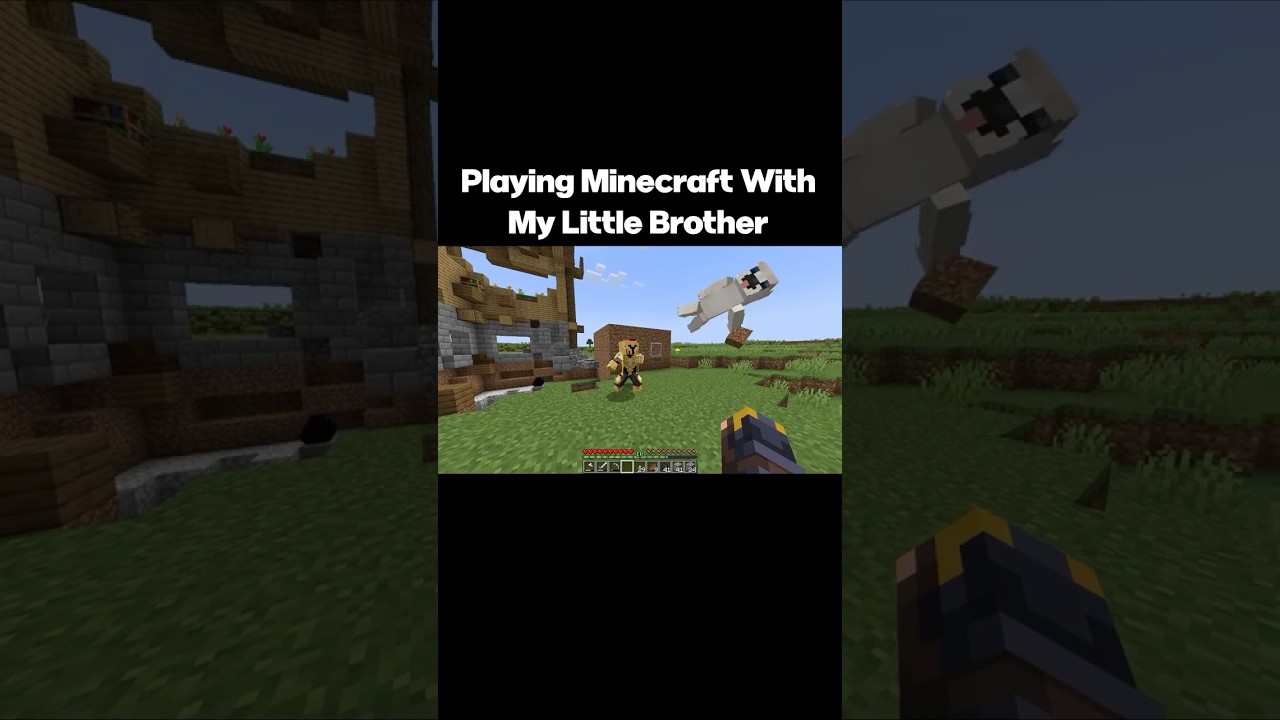 Why I Don't Play Minecraft With My SIBLINGS 2 #minecraft #minecraftmemes