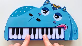 Hippo piano be like:
