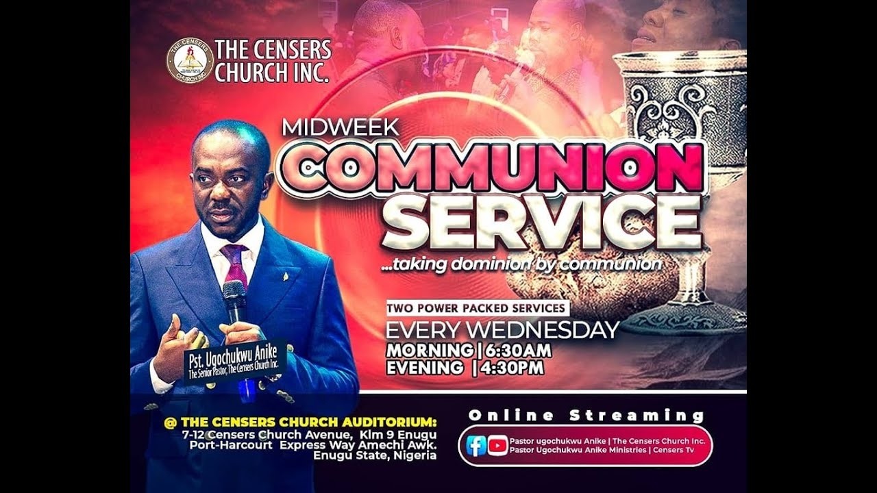 COMMUNION SERVICE (EVENING SESSION) || 04.03.2026 || PASTOR UGOCHUKWU ANIKE