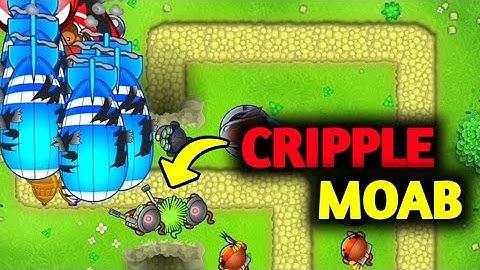 How I Used Sniper Monkey CRIPPLE MOAB in Bloons Monkey City... 🐵