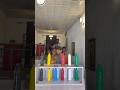 See how she matched all the six bottle color in this game