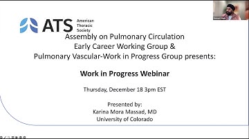 ATS PC Work/Research in Progress Webinar