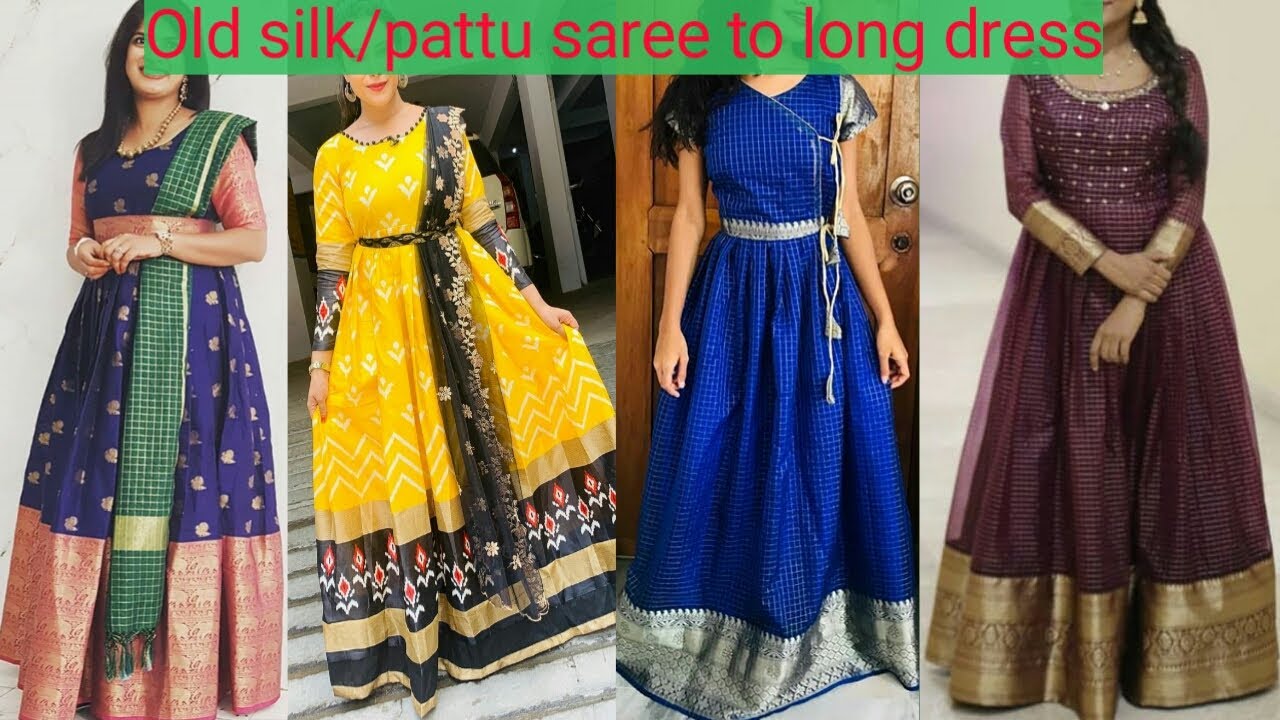 Silk Saree Dresses - Buy Silk Saree Dresses online in India
