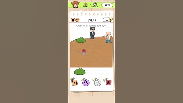 Brain Test 2 Tricky Stories Smith and Joe - Part 1 level 2 Walkthrough #NovemacGaming #shorts