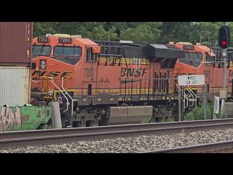 [4K] WITH THEFT on OPEN containers on INTERMODAL TRAINs, are they prioritized now 🤔?