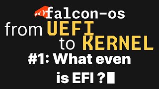 UEFI bootloader: WTF is EFI 