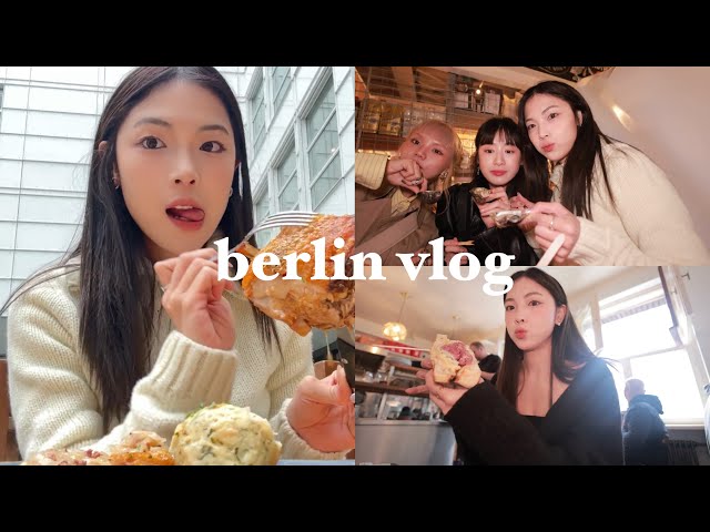 girls trip in BERLIN ✨🇩🇪citywalk, seafood market, cafe hunting, art museum 🦪🥞🔞 class=