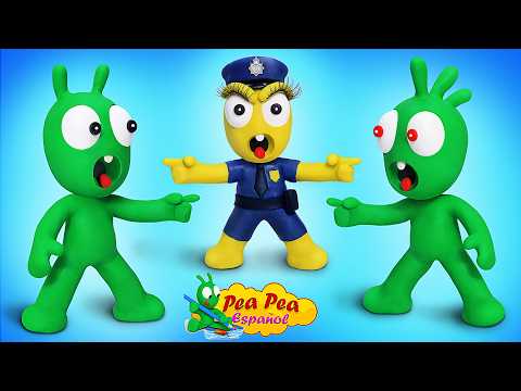 Pea Pea Helps the Police Catch the Imposter - Learn Good Behavior - Cartoon for Kids