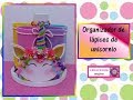 ♥♥Organizador de lápices de unicornio-Creaciones mágicas♥♥