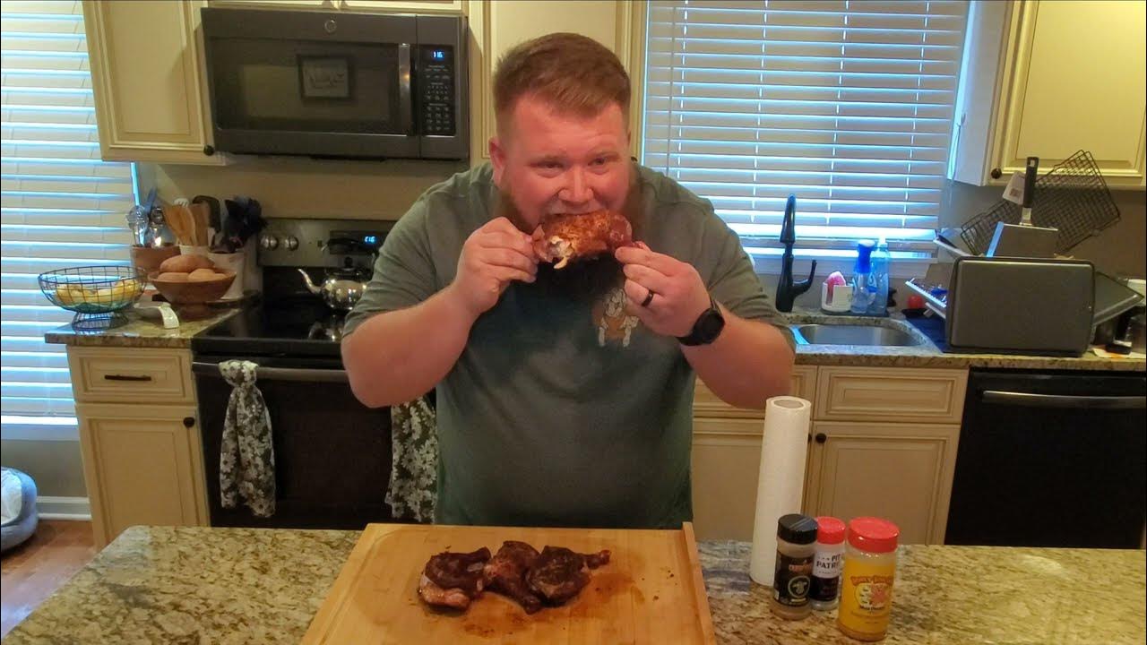 How to smoke chicken quarters on a er Kettle Easy Smoked Chicken