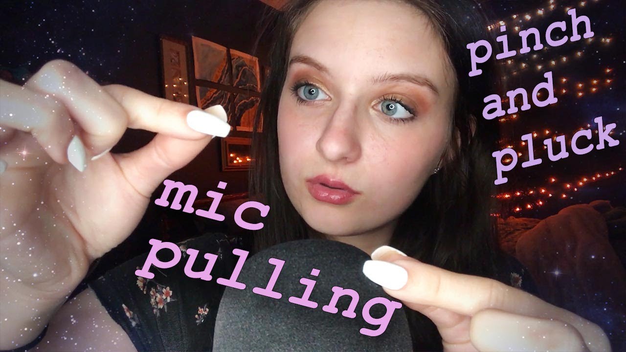 ASMR | Plucking Away Your Negative Energy + Problems (Mic Pulling, Pinch and Pluck, Mic Scratching)