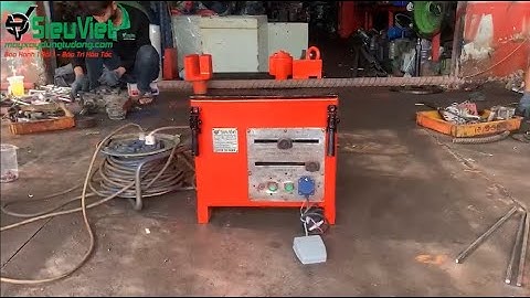 Máy Uốn Sắt UD25 Hàn Quốc Cũ (Điện 220V, 1 Pha)