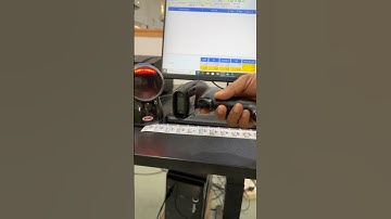Barcode Scanner Speed Check #billingsystem #barcode #billingplatform