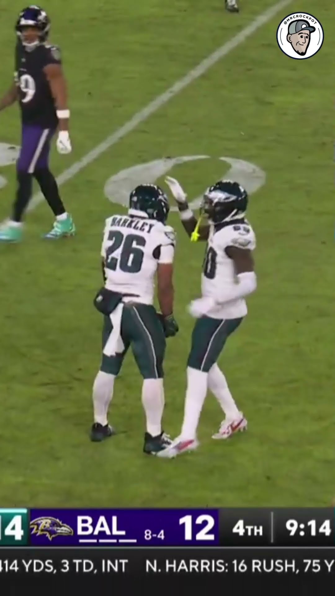 Saquon Barkley CROSSES 1,500 RUSHING YARDS on the year ?? BEST PLAYS ?? Eagles vs Ravens Highlights
