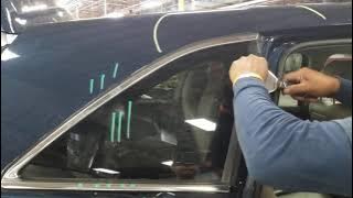 Acura MDX How To Remove Quarter Glass In 80 Seconds Or Less #acura #car #glass