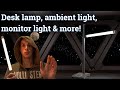 The Boring Lamp: Use The Force, Tristan! (Desk &amp; Screen Light, Wireless Charger, Music Sync &amp; More)