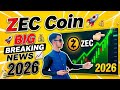 Zec Coin Breaking Big Update 🔥 | Zcash Coin Going To Moon 🌙 | Zec coin price prediction