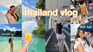 THAILAND VLOG part1 / phi phi island + snorkelling / clubbing & lots of slushies, corn dogs,?️?️