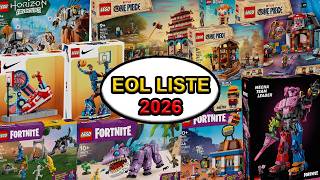 ONE PIECE BALD SCHON WIEDER WEG?, Nike und Fortnite DAS SELBE|LEGO EOL Liste 2026
