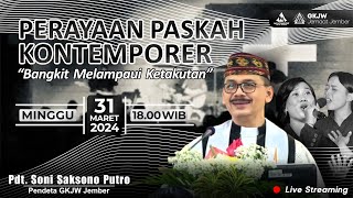 Ibadah Minggu Kontemporer (Perayaan Paskah) GKJW Jember, Minggu 31 Maret 2024