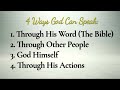 &quot;God Speaks Through Us!&quot; (How To Hear The Voice Of God pt 2)