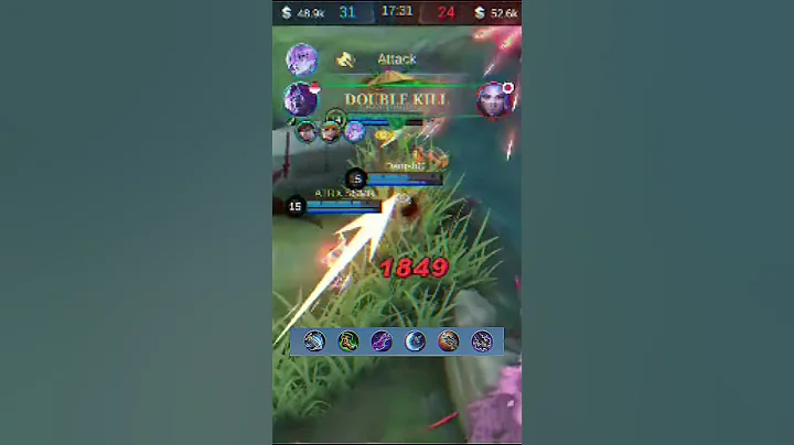 Moskov Build 1 vs 4 Maniac 🔥🔥 #mlbb #shorts