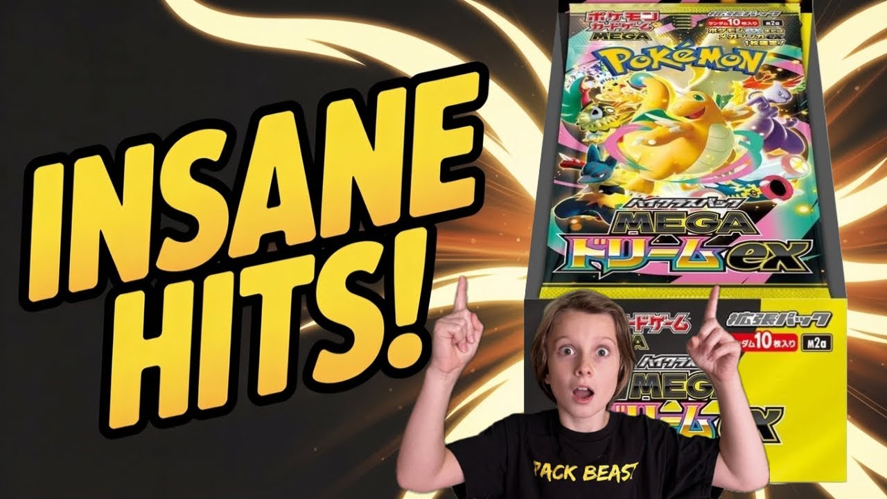 Распаковка японского бустера Pokémon Mega Dream 