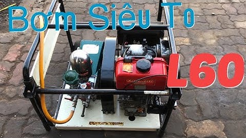 Máy Phun Thuốc Rữa Xe Yanmar L60 Chạy Dầu Diesel : Cửa Hàng Nông Ngư Cơ Nguyễn Văn Châu