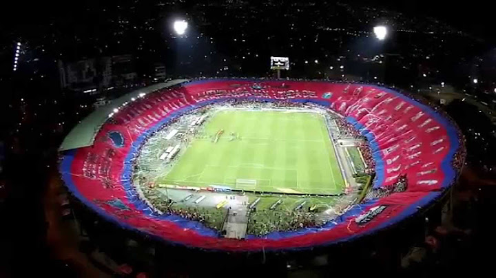 MAIOR BANDEIRÃO DO MUNDO de 360° GRAUS Tor Independiente Medelin COL WORLD'S LARGEST FLAG