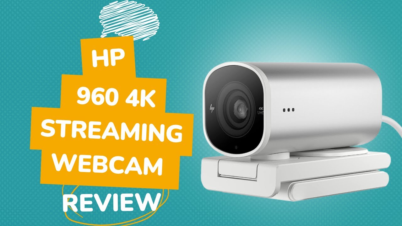 HP 960 4K Streaming Webcam: Unveiling Professional Video Quality! Full  Review - YouTube