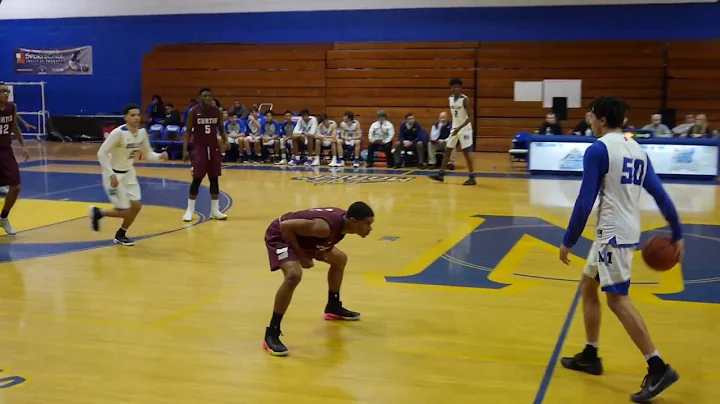 Curtis vs Molloy - High School basketball