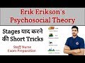 Erik Erikson Psychosocial Theory with Short Tricks